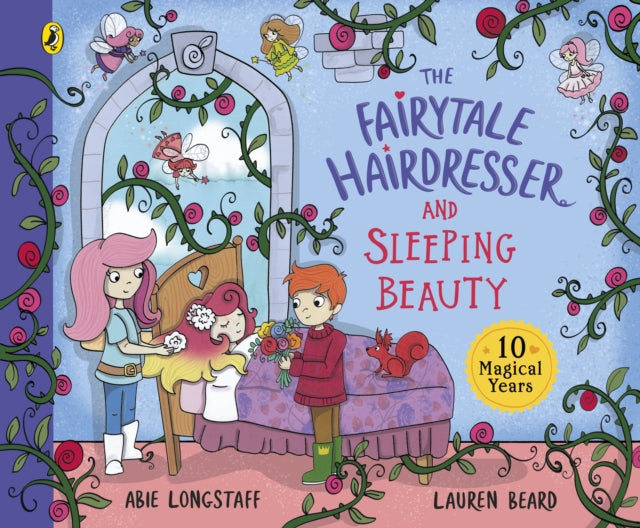 Book cover of: Fairytale Hairdresser and Sleeping Beauty. By: Abie Longstaff