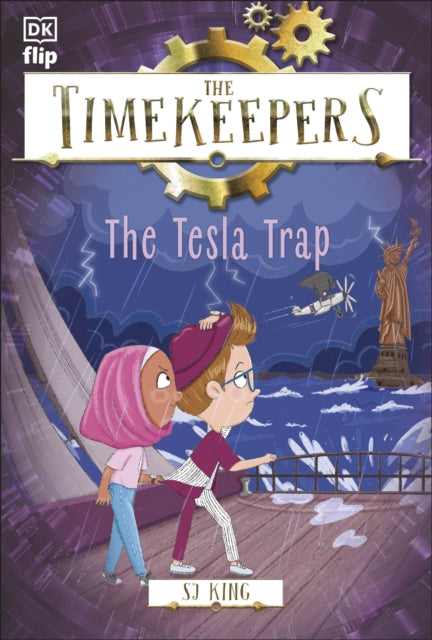 Book cover of: Timekeepers: The Tesla Trap. By: S. J. King