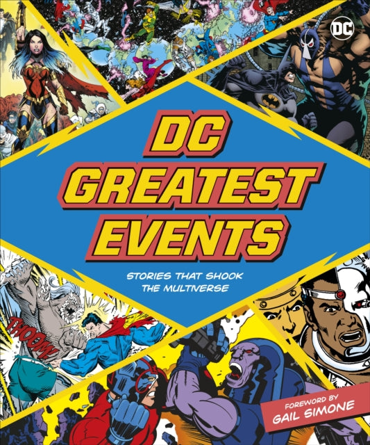 Book cover of: DC Greatest Events. By: Stephen Wiacek