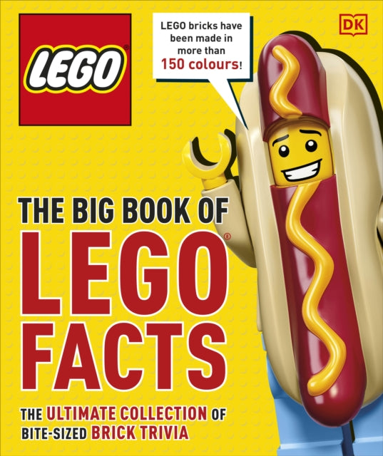 Book cover of: Big Book of LEGO Facts. By: Simon Hugo