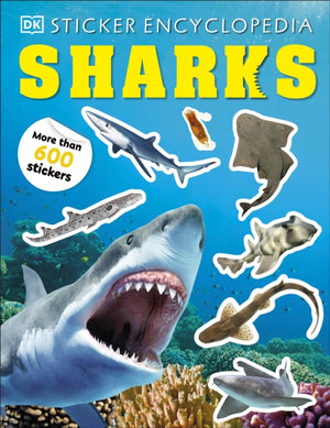 Sticker Encyclopedia Sharks, More Than 600 Stickers