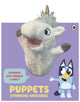 Book cover of: Bluey: Puppets: Starring Unicorse