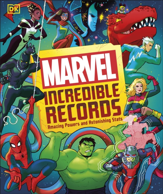 Marvel Incredible Records, Amazing Powers and Astonishing Stats 9780241681503 Adam Bray