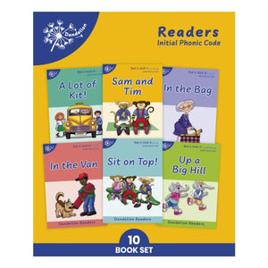 Phonic Books Dandelion Readers Set 4 Units 1-10, Sounds of the alphabet and adjacent consonants