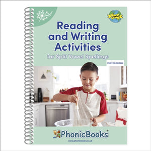 Phonic Books Dandelion World Split Vowel Spellings Activities