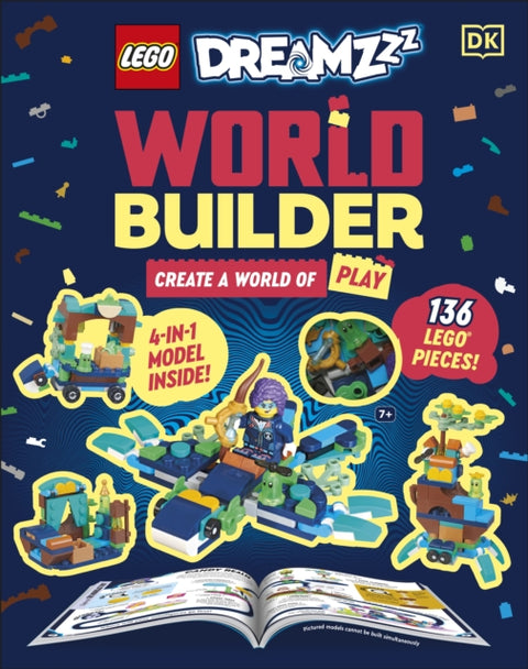 LEGO DreamZzz World Builder, Create a World of Play with 4-in-1 Model and 150+ Build Ideas!