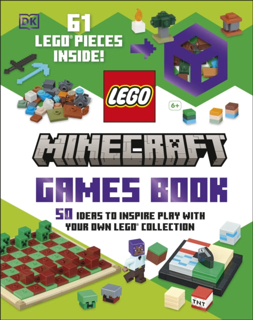 LEGO Minecraft Games Book, 50 Fun Ideas to Play with Your LEGO Collection! 9780241719336 Julia March