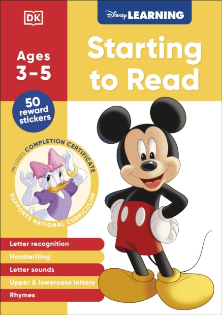 Book cover of: Disney Learning Starting to Read (Ages 3-5)