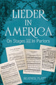 Book cover of: Lieder in America. By: Heather Platt