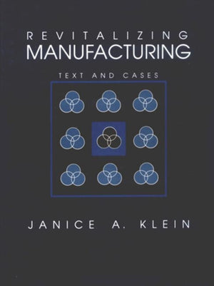 Revitalizing Manufacturing