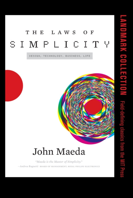 Book cover of: Laws of Simplicity. By: John Maeda