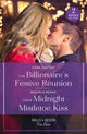 Book cover of: Billionaire's Festive Reunion / Their Midnight Mistletoe Kiss
