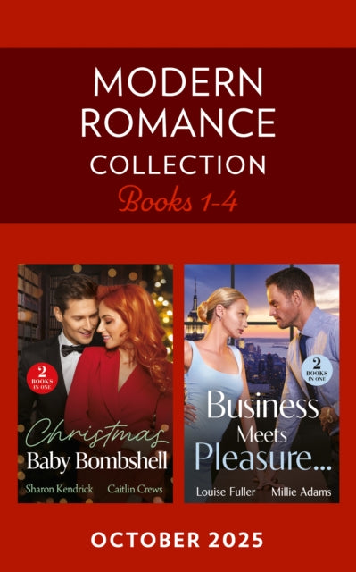 Book cover of: Modern Romance October 2025 Books 1-4