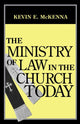 Book cover of: Ministry of Law in the Church Today