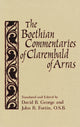 Book cover of: Boethian Commentaries of Clarembald of Arras