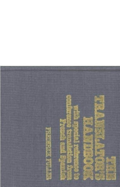 Book cover of: Translator's Handbook