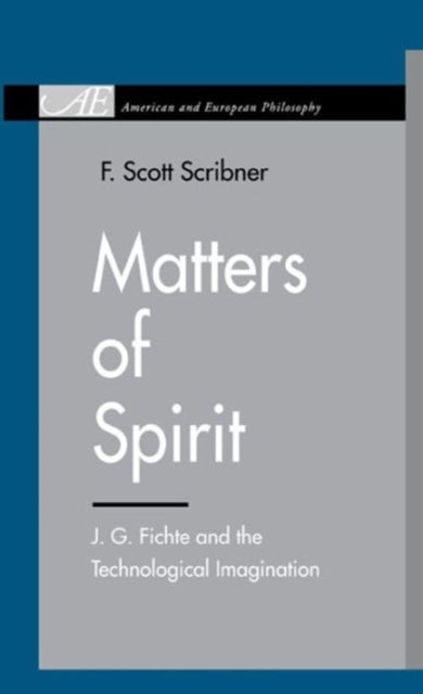 Book cover of: Matters of Spirit. By: F. Scott Scribner