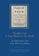 Book cover of: “Paradise Lost: A Poem Written in Ten Books”. By: John T. Shawcross