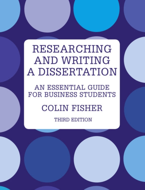Researching and Writing a Dissertation