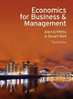 Book cover of: Economics for Business and Management. By: Alan Griffiths