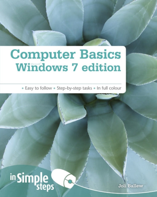 Book cover of: Computer Basics Windows 7 Edition In Simple Steps. By: Joli Ballew