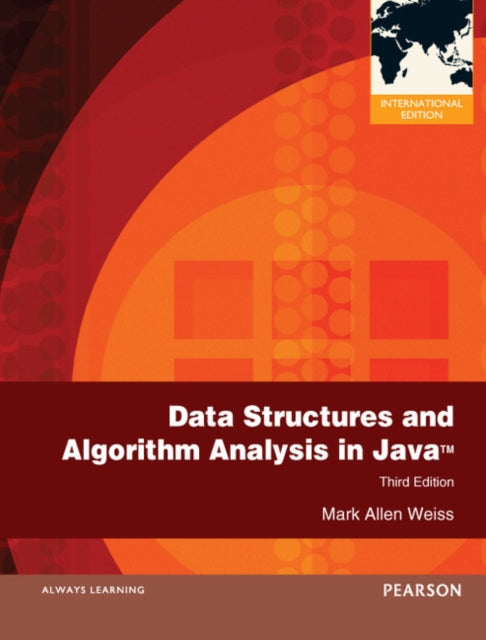 Book cover of: Data Structures and Algorithm Analysis in Java. By: Mark Allen Weiss