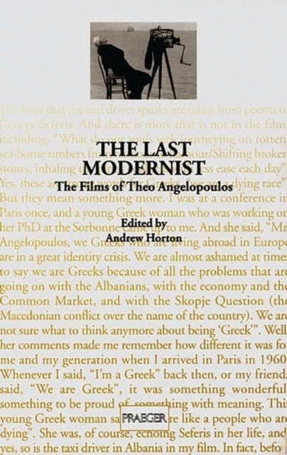 Book cover of: Last Modernist. By: Andrew Horton