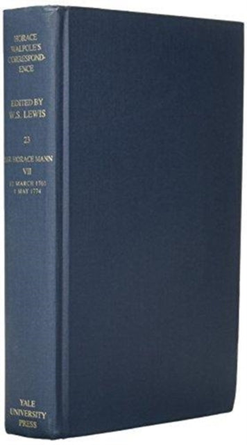 Book cover of: Volume 23. By: Horace Walpole