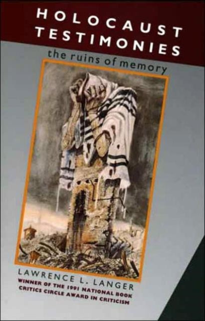 Book cover of: Holocaust Testimonies. By: Lawrence L. Langer