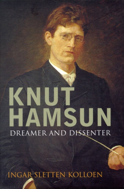 Book cover of: Knut Hamsun. By: Ingar Sletten Kolloen