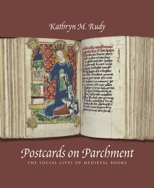 Book cover of: Postcards on Parchment. By: Kathryn M. Rudy
