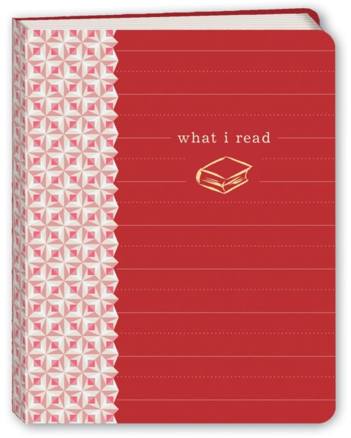What I Read (Red) Mini Journal 9780307407238 Potter Gift