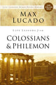 Book cover of: Life Lessons from Colossians and Philemon. By: Max Lucado