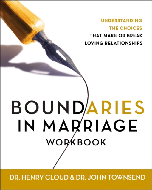 Book cover of: Boundaries in Marriage Workbook. By: Henry Cloud