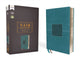 Book cover of: NASB, Thinline Bible, Leathersoft, Teal, Red Letter, 2020 Text, Comfort Print