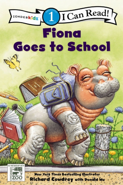 Book cover of: Fiona Goes to School. By: Richard Cowdrey