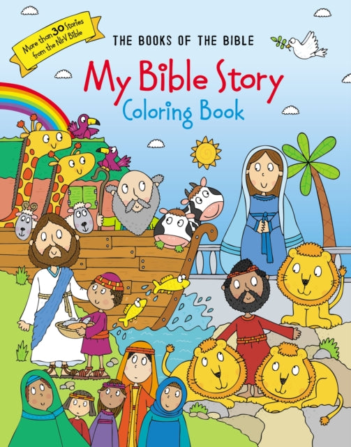 Book cover of: My Bible Story Coloring Book