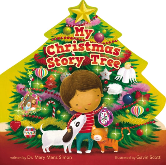 Book cover of: My Christmas Story Tree. By: Mary Manz Simon