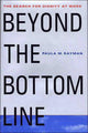 Book cover of: Beyond the Bottom Line. By: Paula M. Rayman