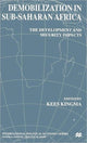 Book cover of: Demobilization in Subsaharan Africa. By: Kees Kingma