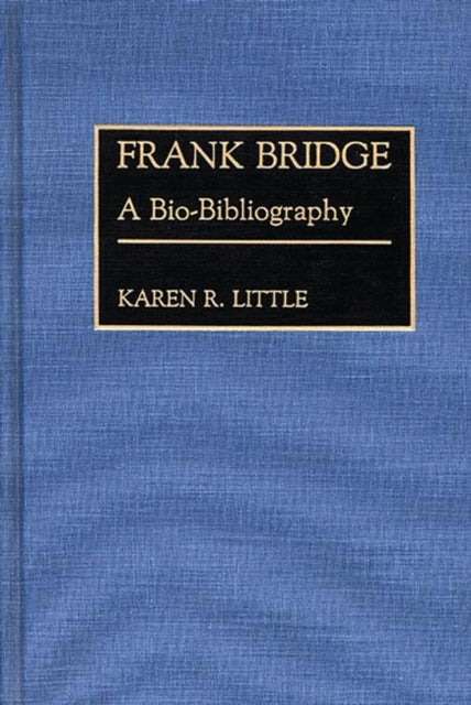 Book cover of: Frank Bridge
