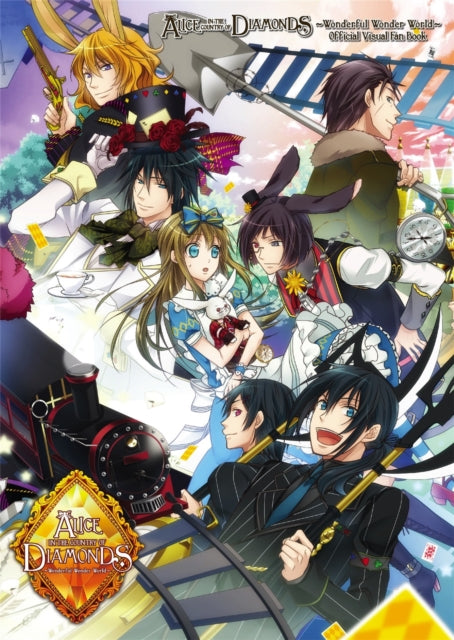 Book cover of: Alice in the Country of Diamonds - Wonderful Wonder World - Official Visual Fan Book. By: Quinrose