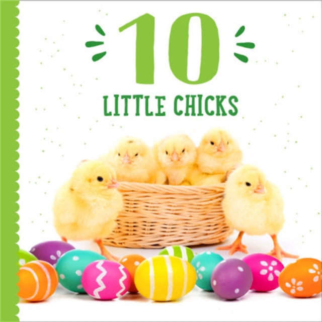Book cover of: 10 Little Chicks. By: Taylor Garland