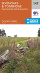 Book cover of: Sevenoaks and Tonbridge. By: Ordnance Survey