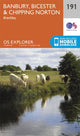 Book cover of: Banbury, Bicester and Chipping Norton. By: Ordnance Survey