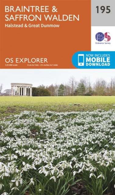Book cover of: Braintree and Saffron Walden. By: Ordnance Survey