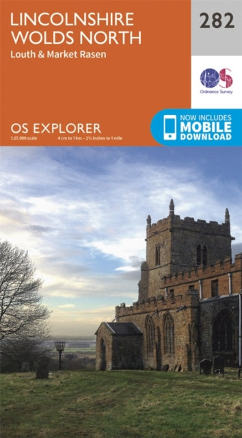 Book cover of: Lincolnshire Wolds North. By: Ordnance Survey