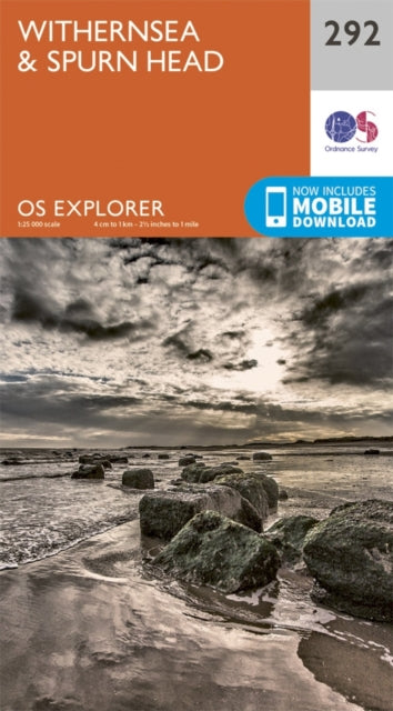 Book cover of: Withernsea and Spurn Head. By: Ordnance Survey