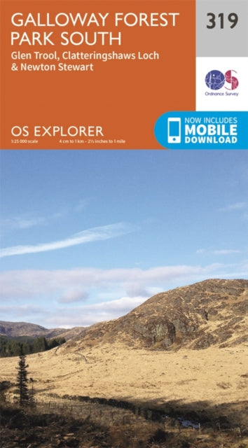 Book cover of: Galloway Forest Park South. By: Ordnance Survey