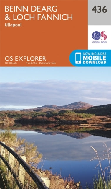 Book cover of: Beinn Dearg and Loch Fannich. By: Ordnance Survey